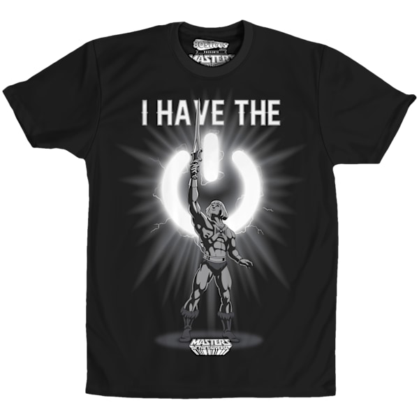 Power Button He-Man T-shirt M
