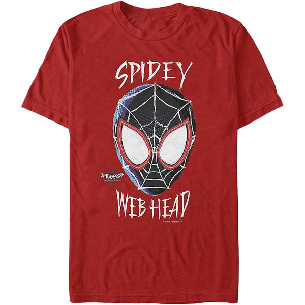 Web Head Spider-Man Into The Spider-Verse T-shirt XXXL