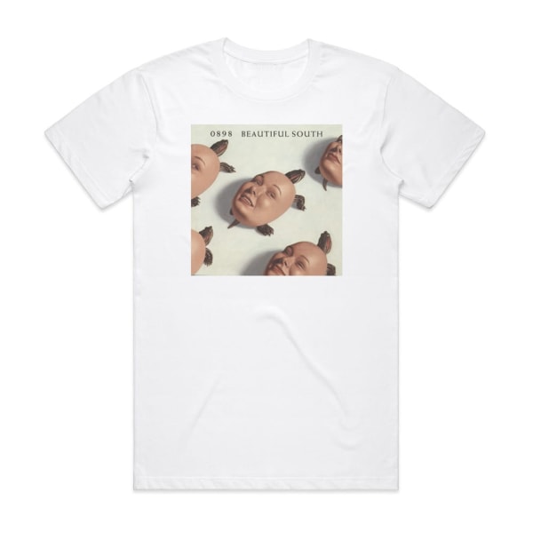 The Beautiful South 0898 Album Cover T-shirt Hvid XXXL