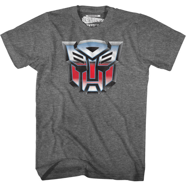 Retro Autobot -logo Transformers -T-paita L