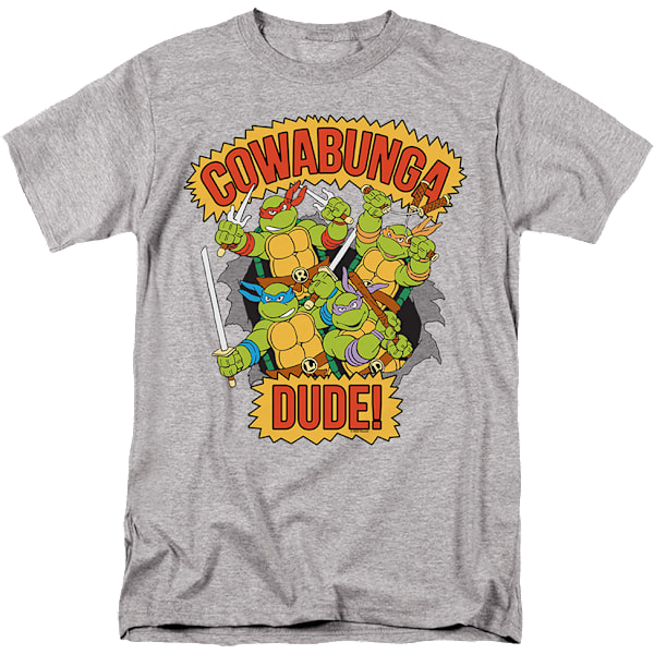 Vintage Cowabunga Dude Teenage Mutant Ninja Turtles T-shirt XL