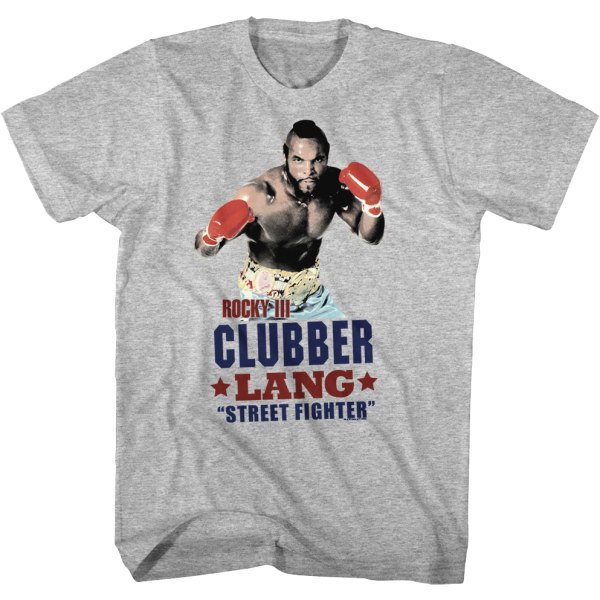 Clubber Lang Street Fighter Rocky III T-shirt XXXL