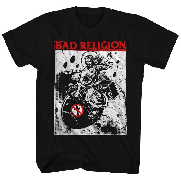 Dåligareligion T-tröja Atom- Jesus DåligreligionT-tröja S
