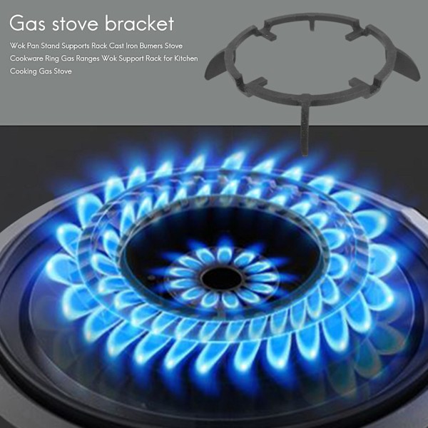 Wok-stativ støtteramme støpejern brennere komfyr kokeplate gasskomfyr wok-stativ