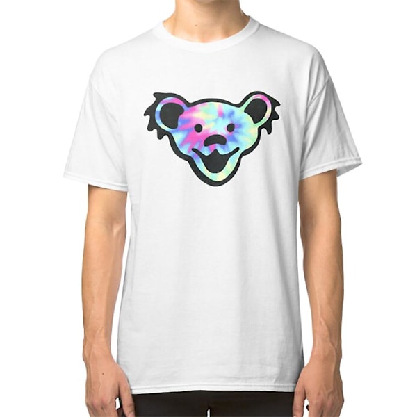 Tie Dye Bjønn T-skjorte M
