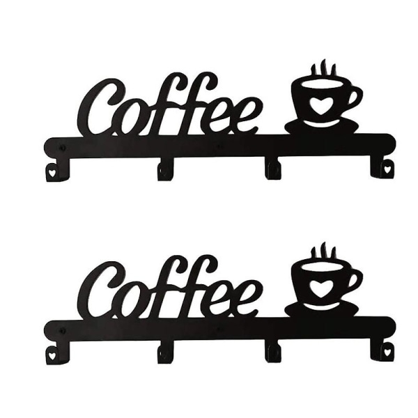 2Pcs Coffee Mug Storage Rack for Bar and Kitchen Storage Rack