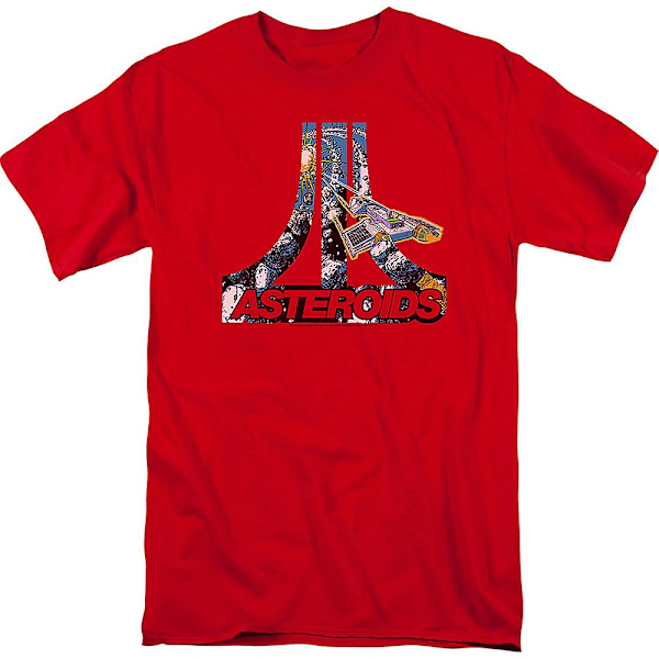 Asteroids Atari Logo T-skjorte XL
