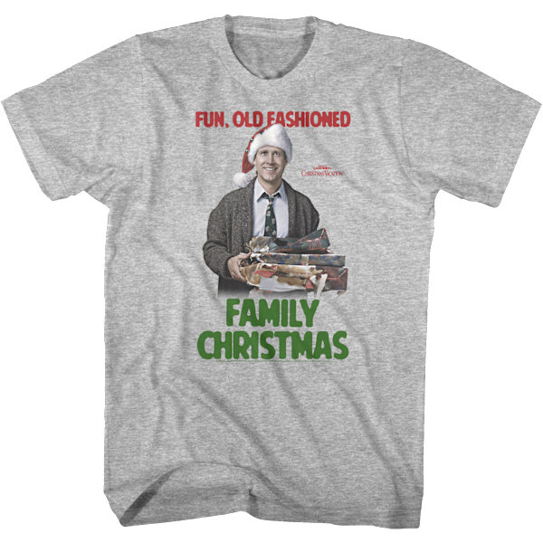 Clark Griswold Rolig Gammaldags Julsemester T-shirt M