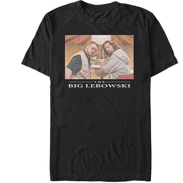 Walter og The Dude Big Lebowski T-skjorte M