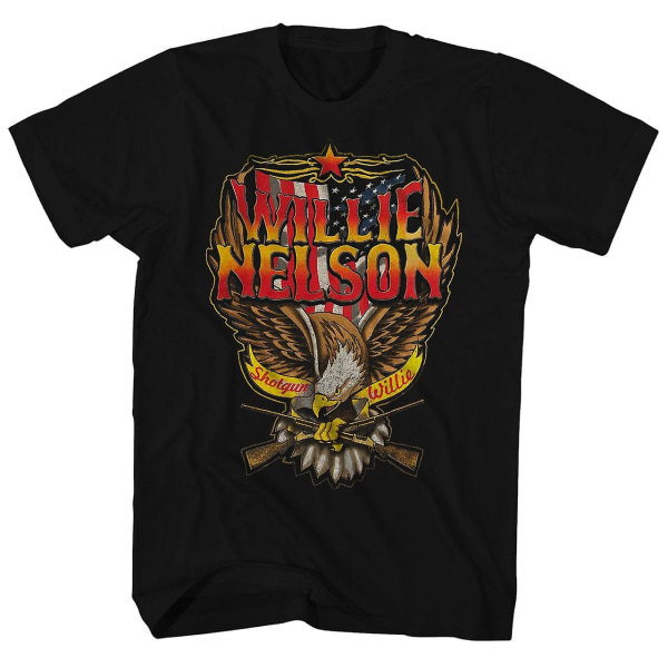 Willie Nelson T-shirt Shotgun Willie Nelson Shirt XL