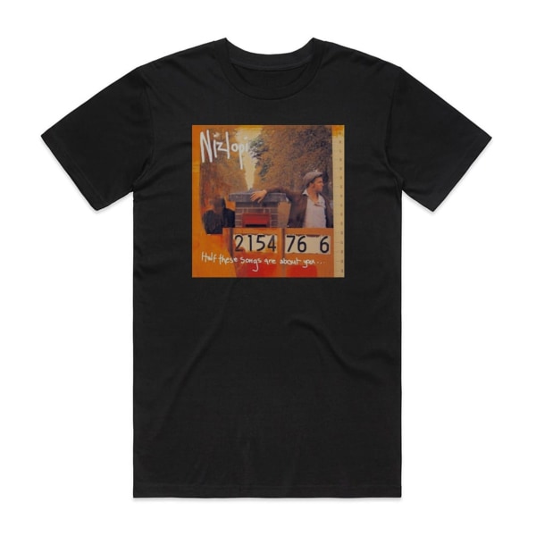 Nizlopi Half These Songs Are About You Album Cover T-shirt Svart L