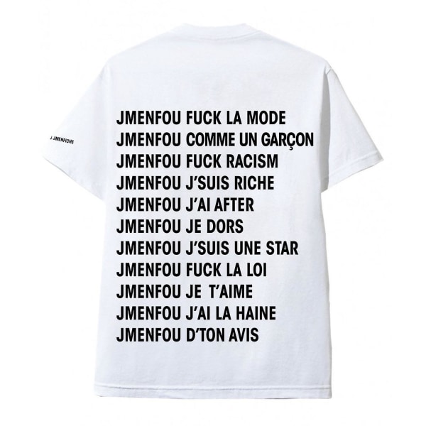 Jmenfoujmenfiche T-shirt Vit Right Thinks L