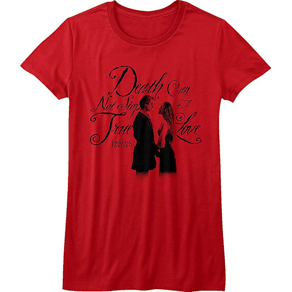 Junior Red Death Kan Ikke Stoppe Ægte Kærlighed Prinsesse Bruden T-shirt XXL