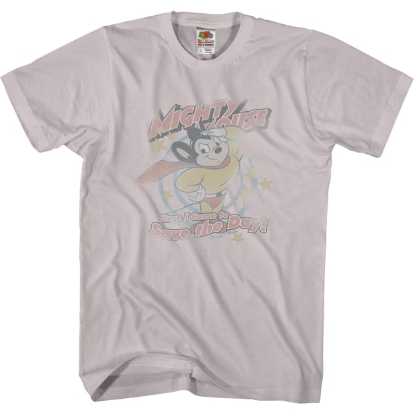 Her kommer jeg for at redde dagen Mighty Mouse T-shirt L