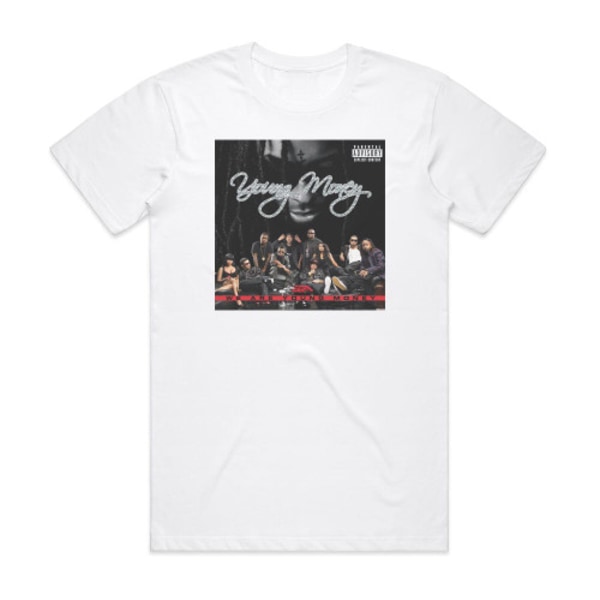 Young Money We Are Young Money Album Cover T-shirt Vit M