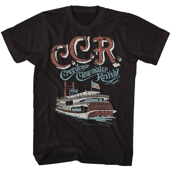 Creedence Clearwater Revival Riverboat T-shirt L