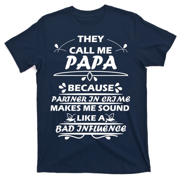 Partner In Crime Papa T-Shirt XXL