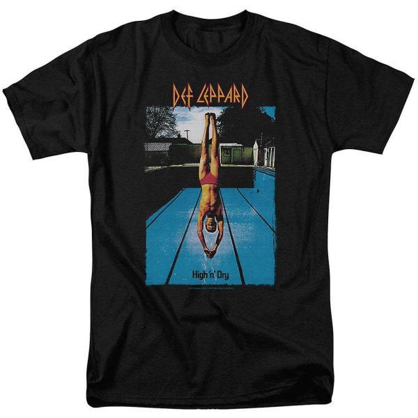 Def Leppard High N Dry T-skjorte for voksne M