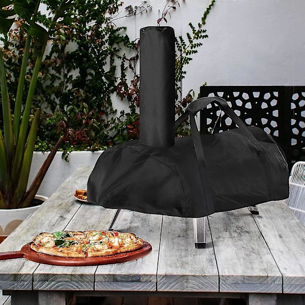 Pizza Ugnsskydd för Ooni Karu 12, Utomhus Pizza Ugnsskydd Vattentät Oxfordtyg Skyddande Bärväska