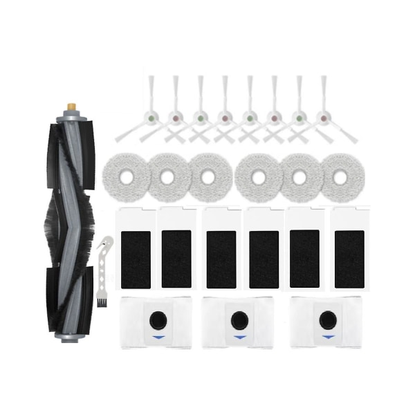 Ersättningstillbehörssats för Deebot T20/t20max/t20pro/x1 Omni/t10 Omni/turbo Robotdammsugare