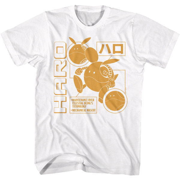 Retro Haro Gundam T-skjorte L