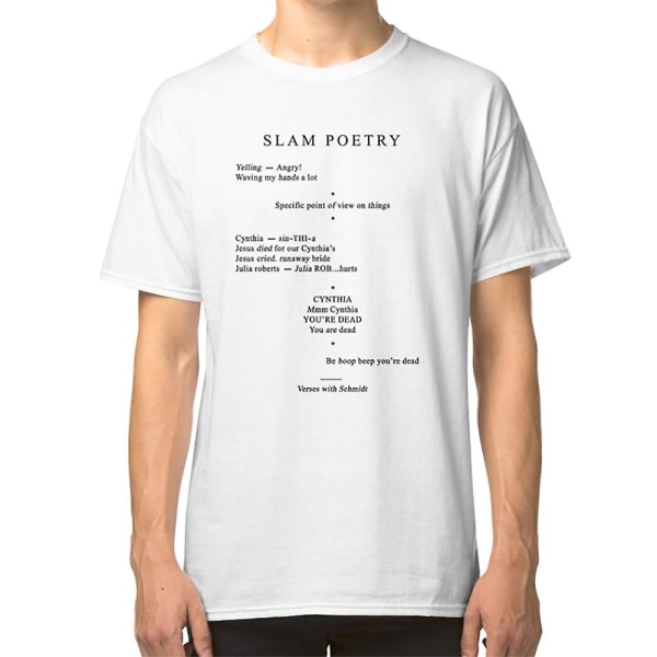 Cynthia Slam Poetry - 22 Jump Street T-shirt XXL