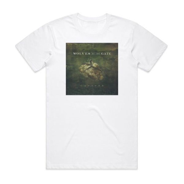 Wolves At The Gate Captors Album Cover T-Shirt Hvid M