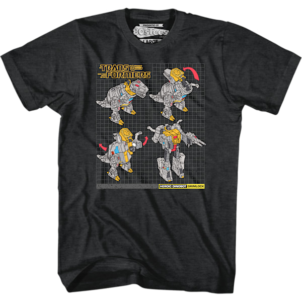 Grimlock Modes Transformers T-shirt XXXL