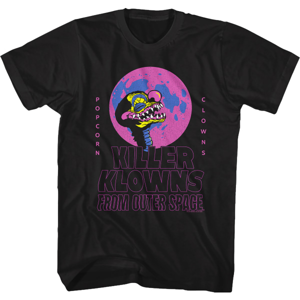 Popcorn Clowns Killer Klowns From Outer Space T-skjorte S