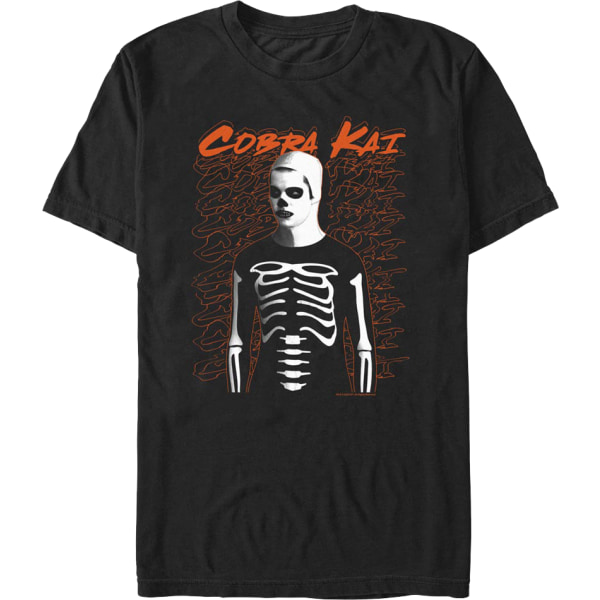 Skelett Halloween Costume Cobra Kai T-shirt XXL