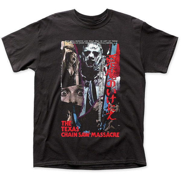Japansk VHS Texas Chainsaw Massacre T-shirt XXXL