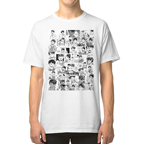 Oikawa Tooru -kollaasi - Haikyuu!! T-paita XXL