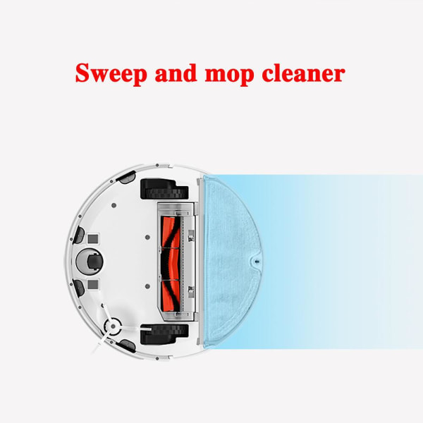 1 st Full Cover Design Mopp för Xiaomi Mijia 1c 1t F9 D9 Robotdammsugare Mopp Torrt & Vått Moppduk Delar Kakel
