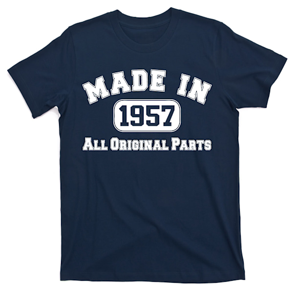 T-shirt lavet i 1957 med originale dele M