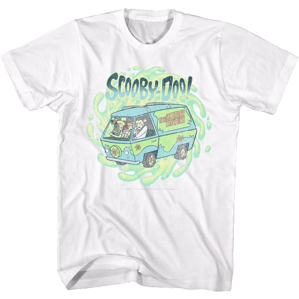Mystery Machine Scooby-Doo T-skjorte XXL