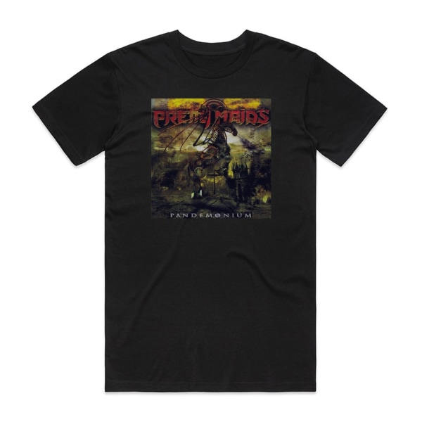 Pretty Maids Pandemonium Album Cover T-Shirt Sort XXL