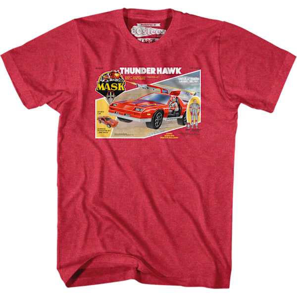 Retro Box Art Thunderhawk MASK T-shirt M