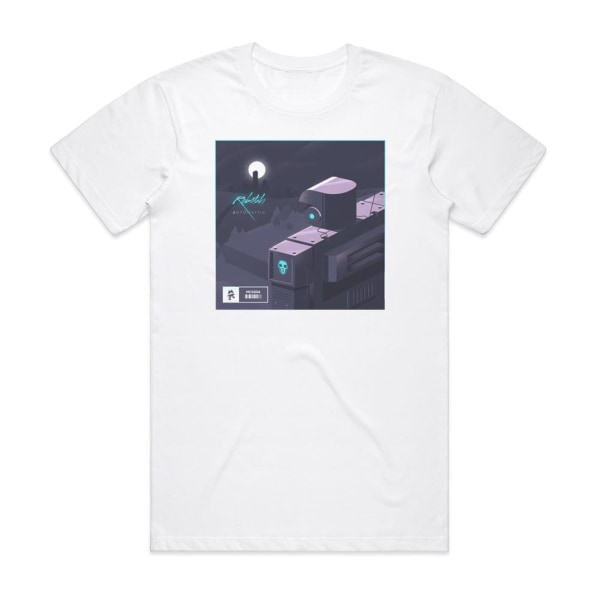 Robotaki Automaton Album Cover T-shirt Vit L