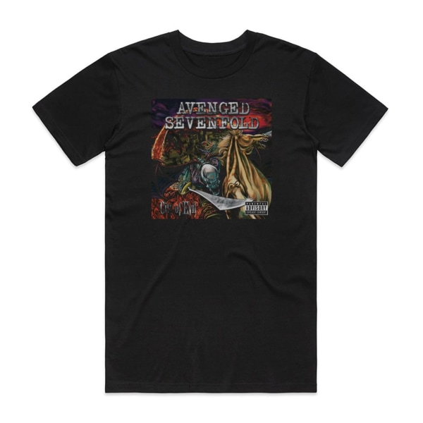 Avenged Sevenfold City Of Evil Album Cover T-skjorte Svart L