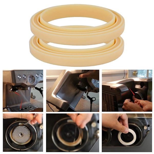 2 kpl tiivistettä 54 mm höyryrengas Koti Gasket Yhteensopiva Breville Espresson 878 870 kanssa