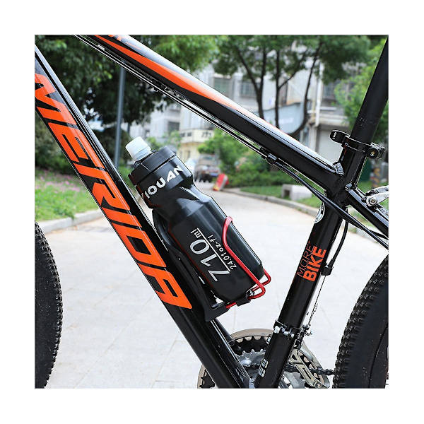 710ml Vandflaske til Cykling, Vandsportsaktiviteter, Camping, Vandreture - Cykeludstyr - Sort
