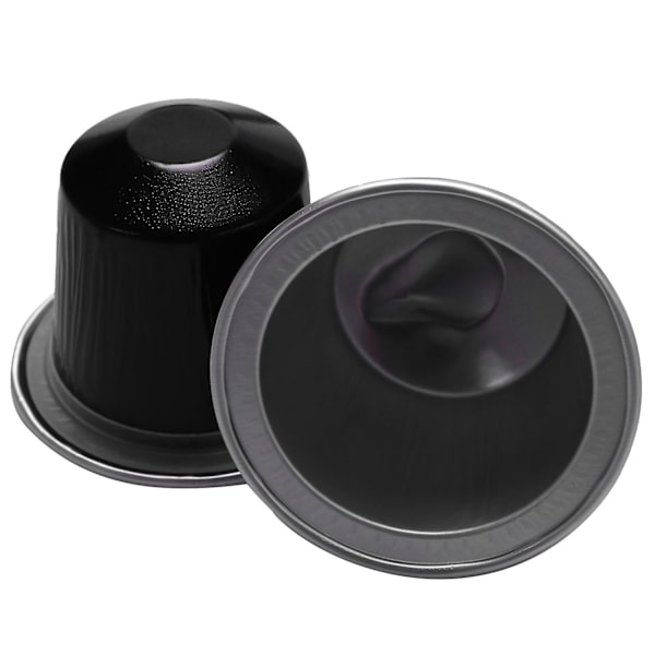 100 Set Refyllbara Kaffe Kapsel Koppar Engångs Pods för Automatisk Kaffemaskin Matförpackning caf