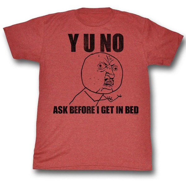 Y U No Unfunny T-shirt S