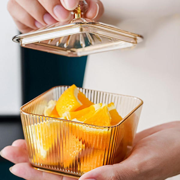 Let lys luksus glasrum frugtplade kommerciel bar hjem stue tørret frugt f