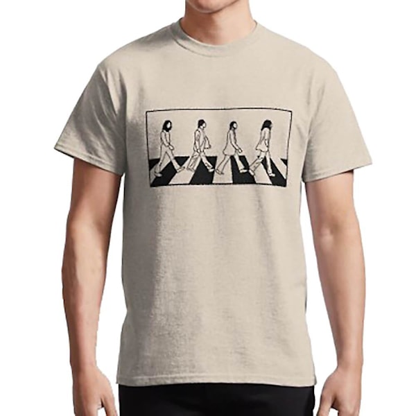 The Beatles - Abbey Road (Hvid Baggrund) T-shirt white XXXL