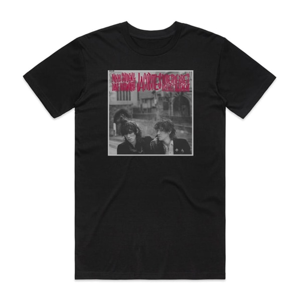 The Jacobites Robespierres Velvet Basement Album Cover T-Shirt Sort S