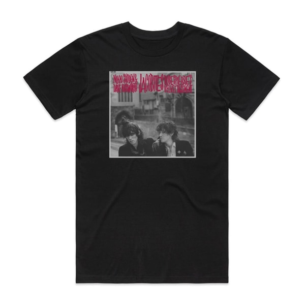 The Jacobites Robespierres Velvet Basement Album Cover T-Shirt Svart L