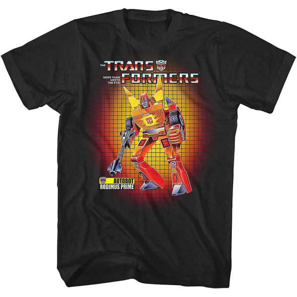 Box Art Rodimus Prime Transformers T-shirt L