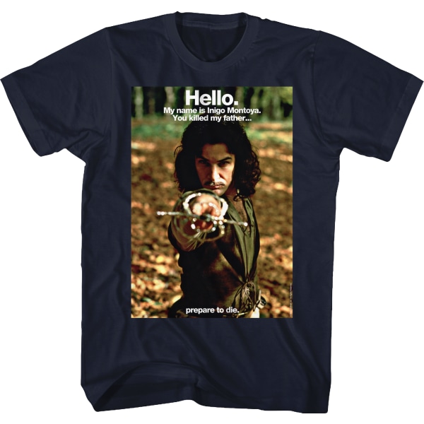 Hej Mitt Namn Är Inigo Montoya Prinsessan Bruden T-shirt L