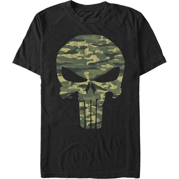 Kamo Punisher -logo Marvel Comics -T-paita Uusi S